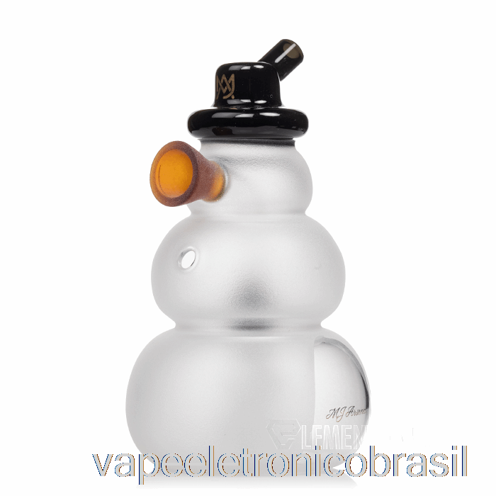 Vape Eletrônico Mj Arsenal Snowperson Le Blunt Bubbler Branco